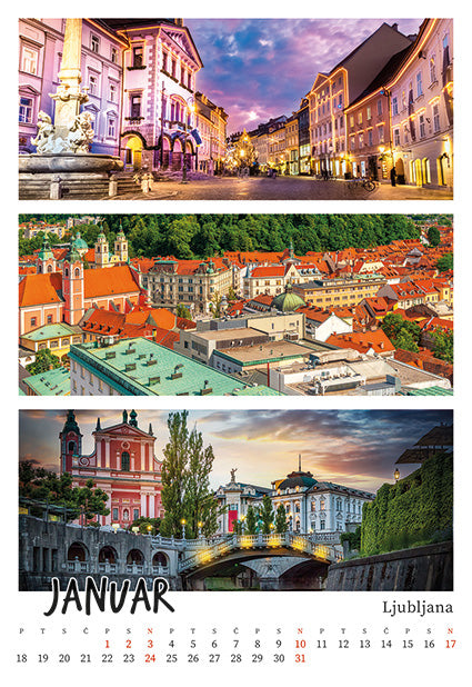 Koledar Gremo na lepše po Sloveniji