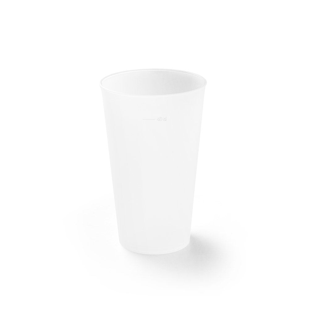 Plastični festivalski kozarec za večkratno uporabo, 500 ml