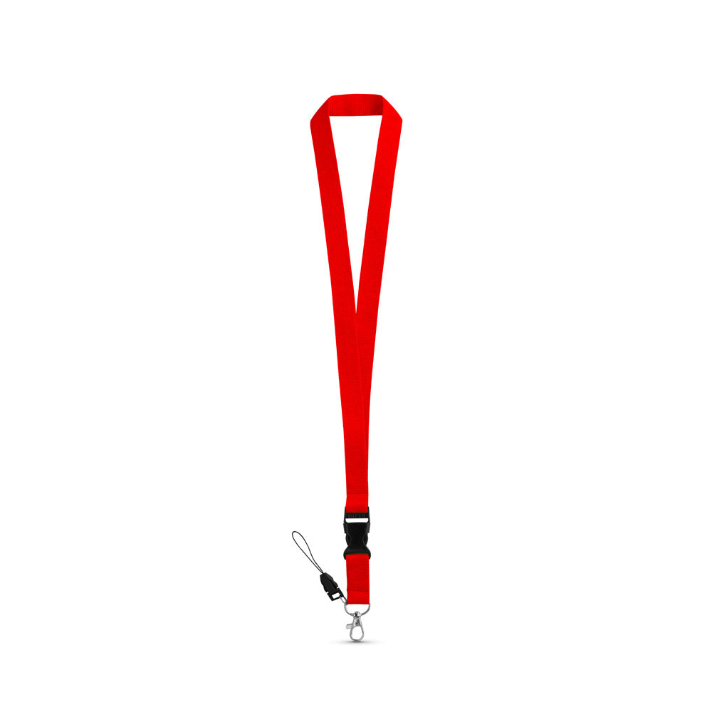 Trak (lanyard) s kovinskim karabinom