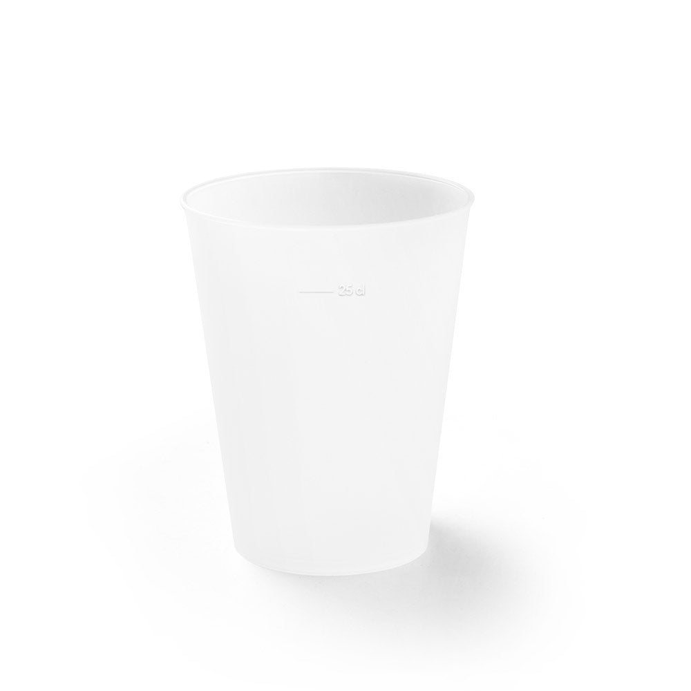 Plastični festivalski kozarec za večkratno uporabo, 330 ml
