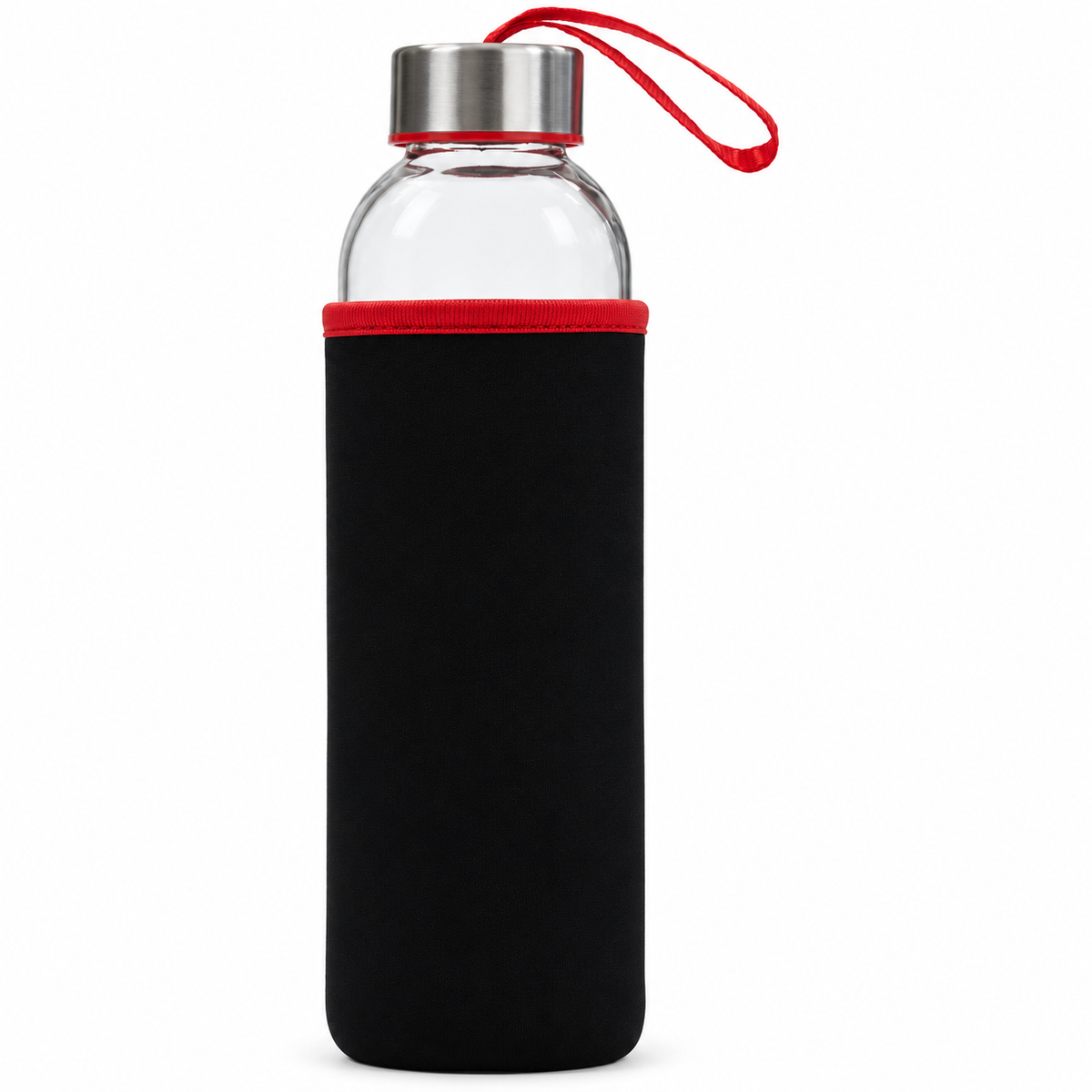 Steklena steklenica z neoprenskim ovitkom, 500 ml
