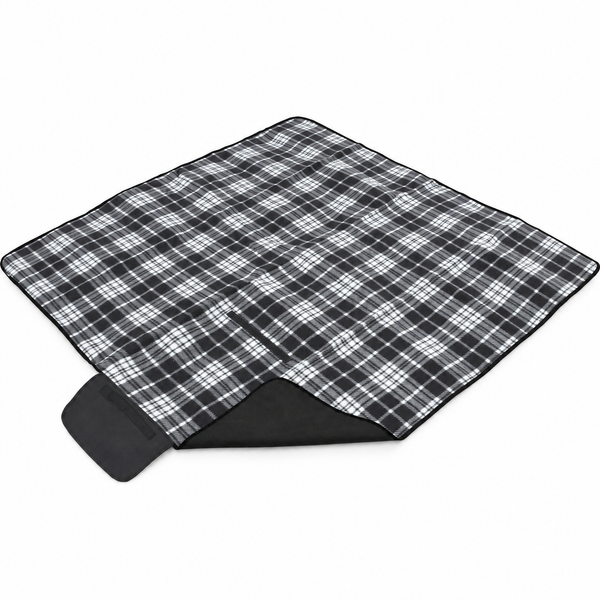 Zložljiva piknik odeja iz flisa 135 × 150 cm