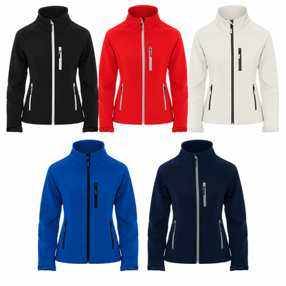 Ženska dvoslojna softshell jakna, 300 g/m²
