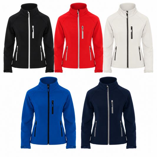 Ženska dvoslojna softshell jakna, 300 g/m²