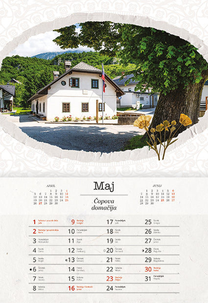 Koledar Domačije Slovenije