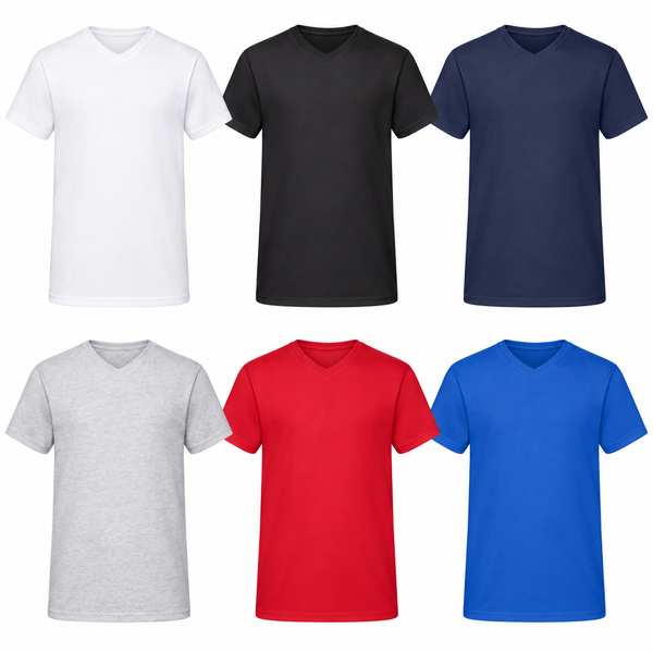 Unisex V-izrez T-Shirt, 165 g/m²