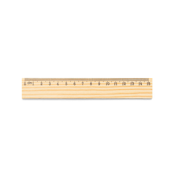 Leseno ravnilo, 15 cm