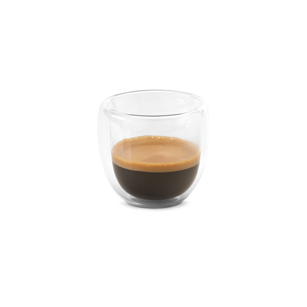 Komplet dveh steklenih skodelic, 75 ml