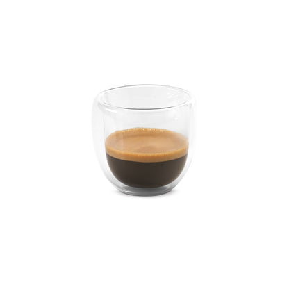 Komplet dveh steklenih skodelic, 75 ml