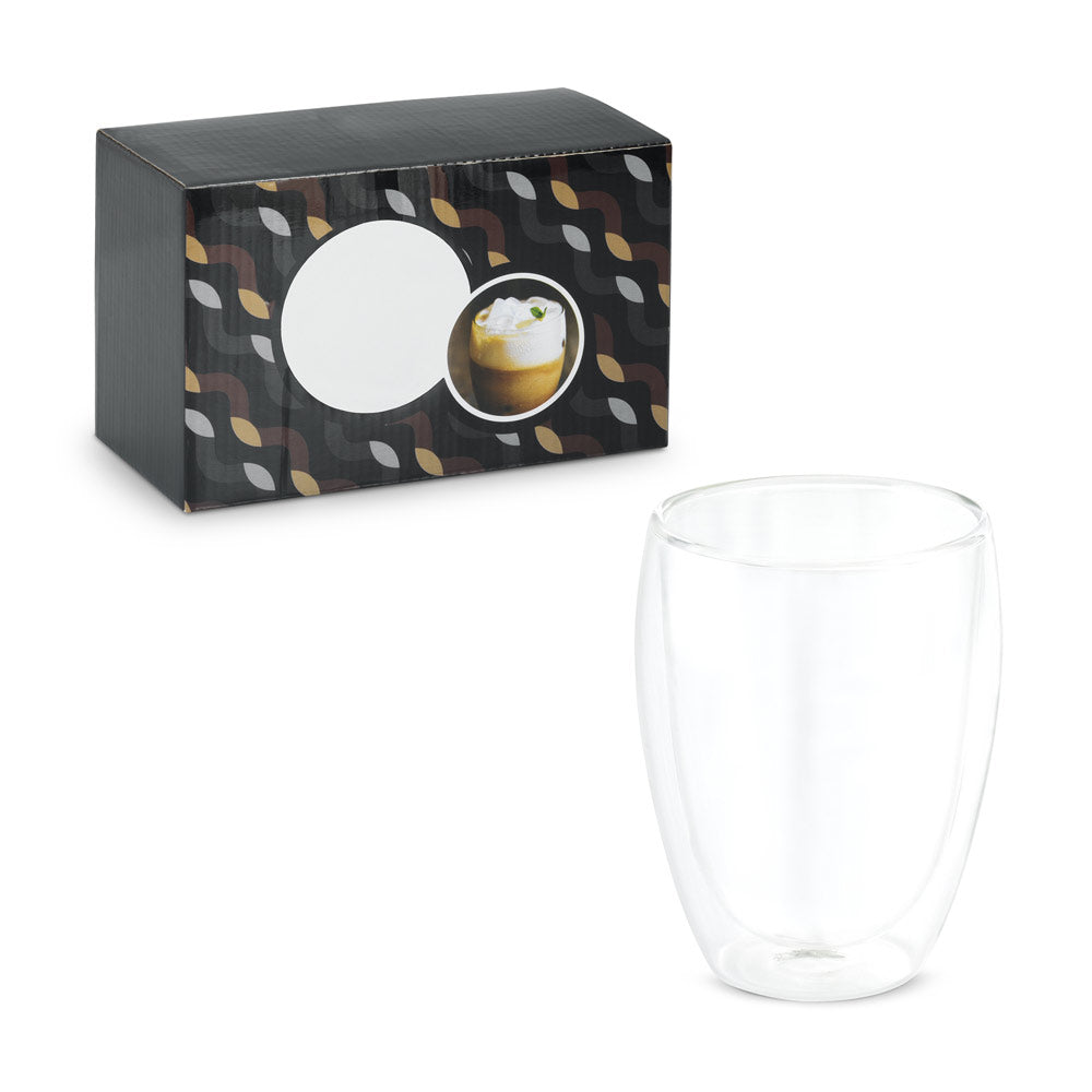 Komplet dveh steklenih skodelic, 350 ml
