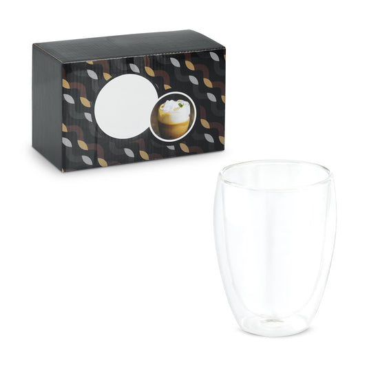 Komplet dveh steklenih skodelic, 350 ml