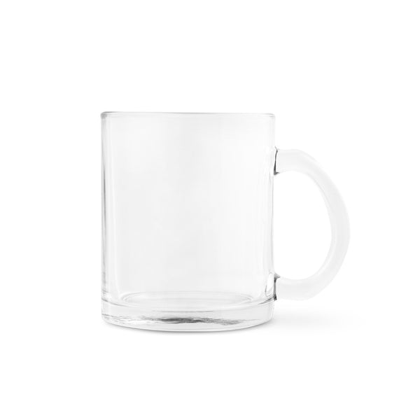 Steklena skodelica za sublimacijski tisk v darilni škatlici, 350 ml