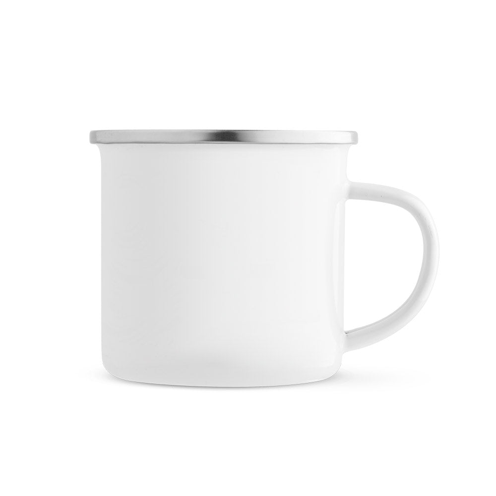 Emajlirana skodelica za personalizacijo 350 ml