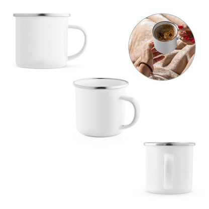 Emajlirana skodelica za personalizacijo 350 ml