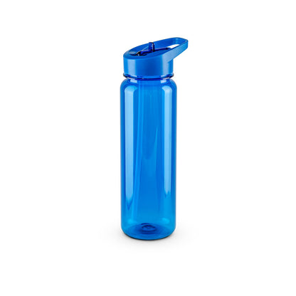 Športna plastenka iz reciklirane plastike rPET s slamico, 750 ml