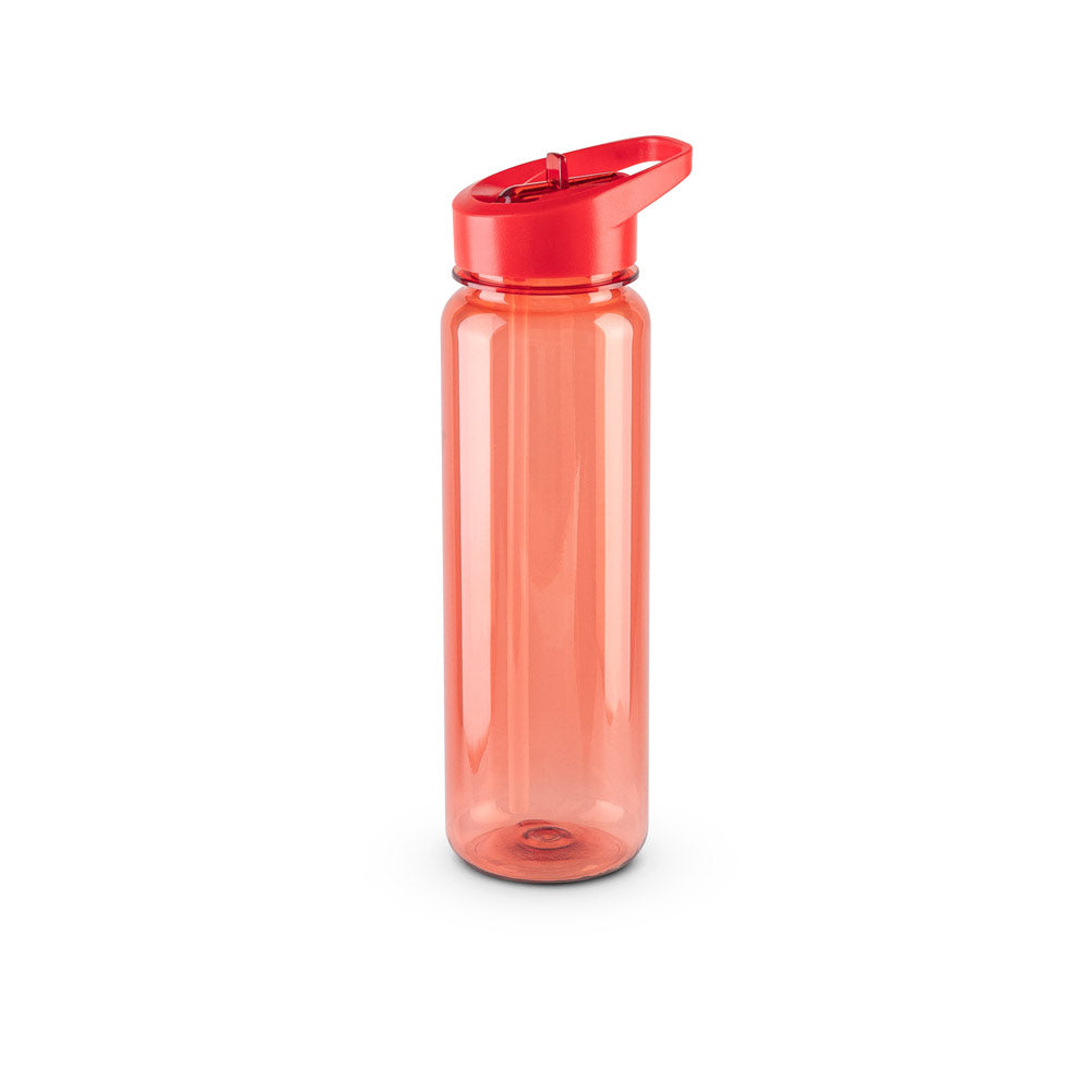 Športna plastenka iz reciklirane plastike rPET s slamico, 750 ml