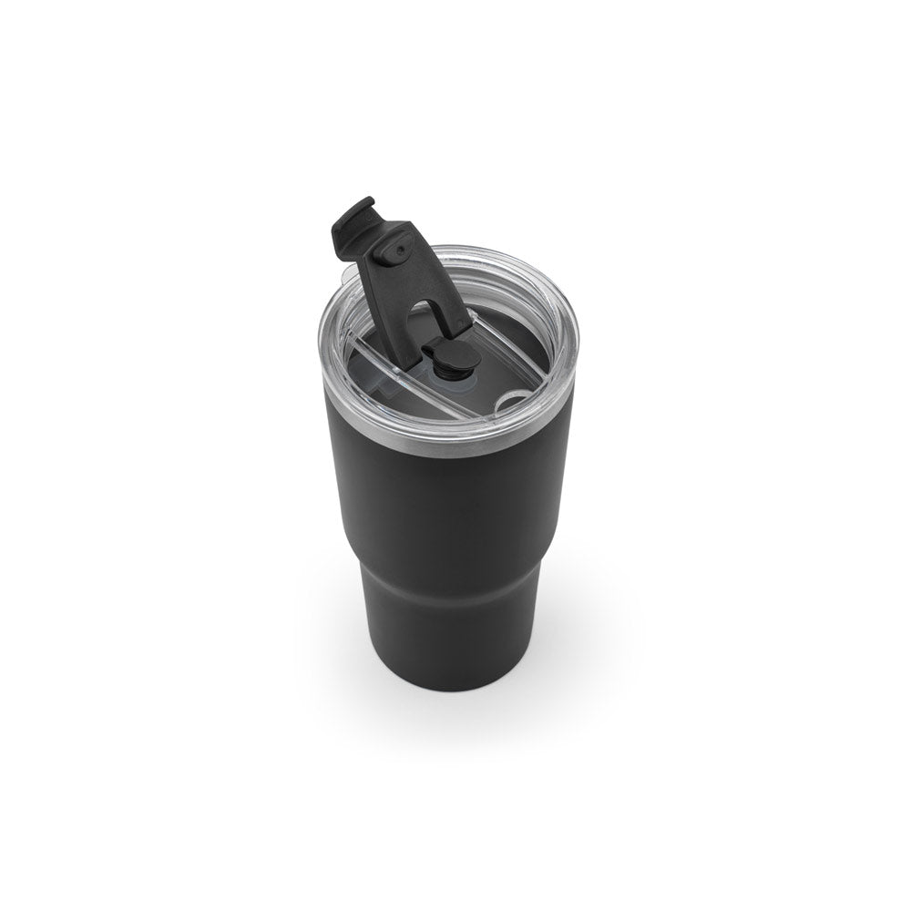 Termo lonček s slamico, 600 ml