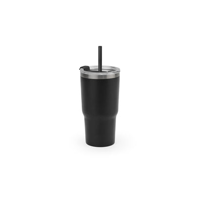Termo lonček s slamico, 600 ml