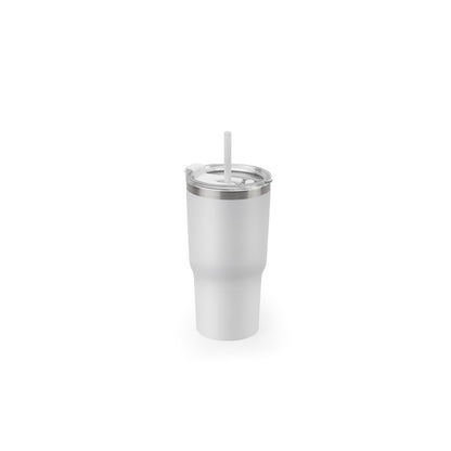 Termo lonček s slamico, 600 ml
