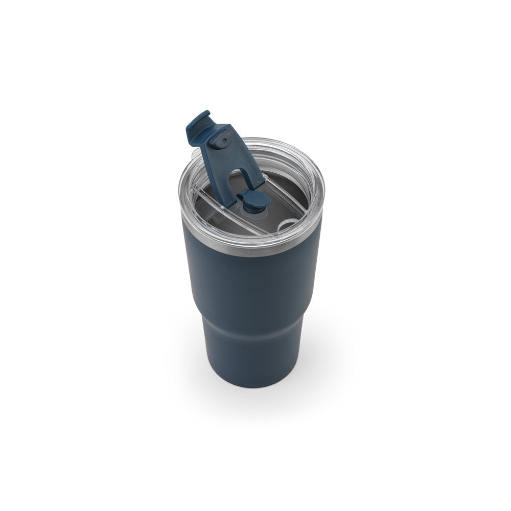 Termo lonček s slamico, 600 ml