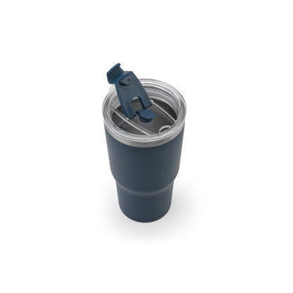 Termo lonček s slamico, 600 ml