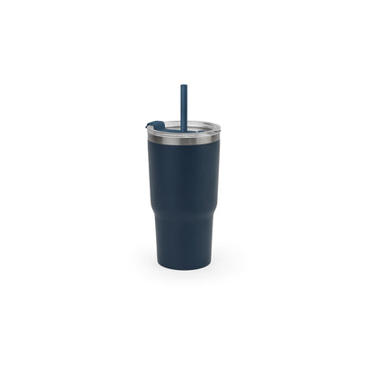 Termo lonček s slamico, 600 ml