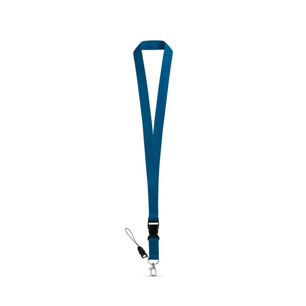 Trak (lanyard) s kovinskim karabinom