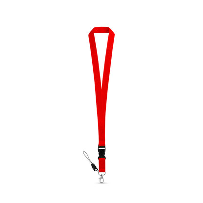 Trak (lanyard) s kovinskim karabinom