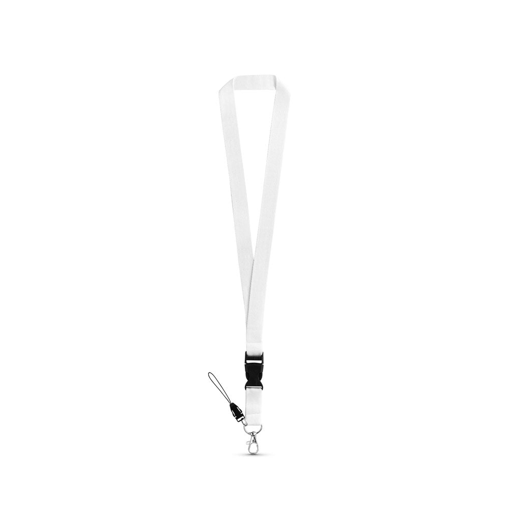Trak (lanyard) s kovinskim karabinom