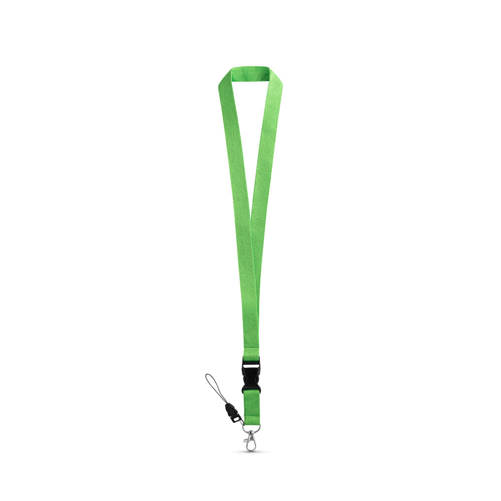 Trak (lanyard) s kovinskim karabinom