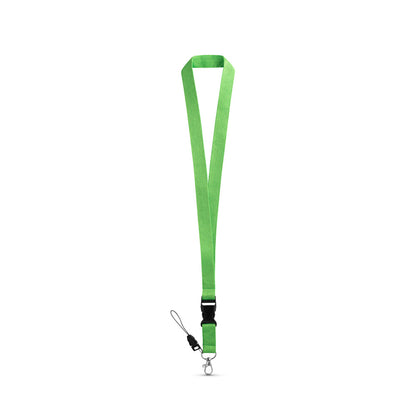 Trak (lanyard) s kovinskim karabinom