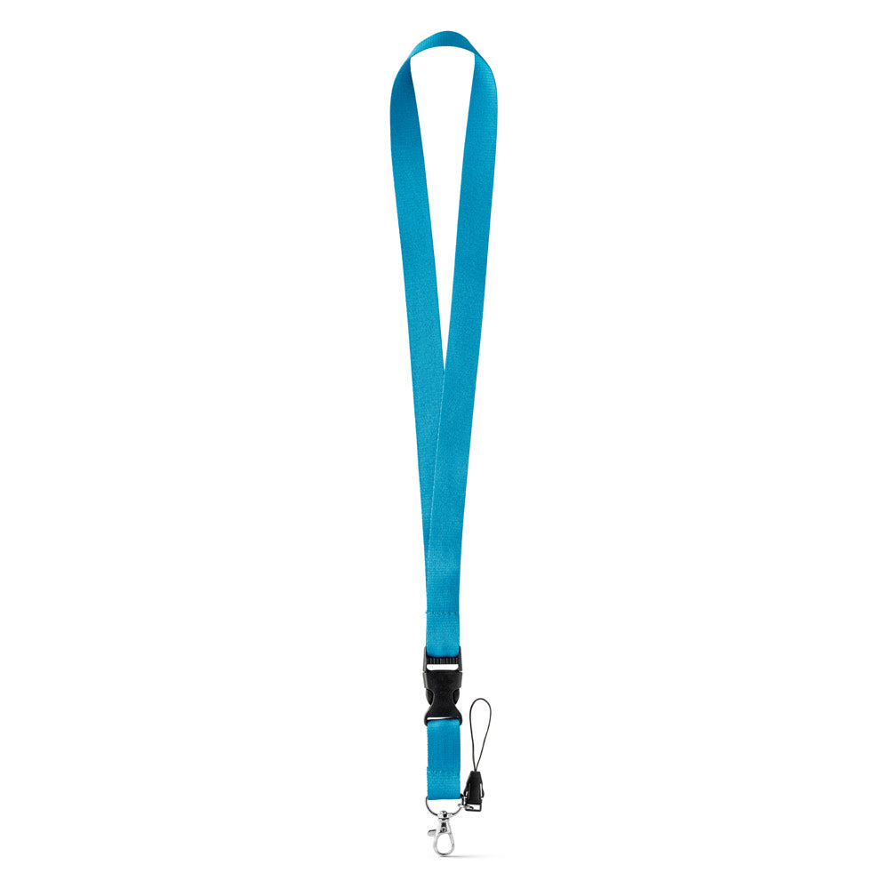 Trak (lanyard) s kovinskim karabinom