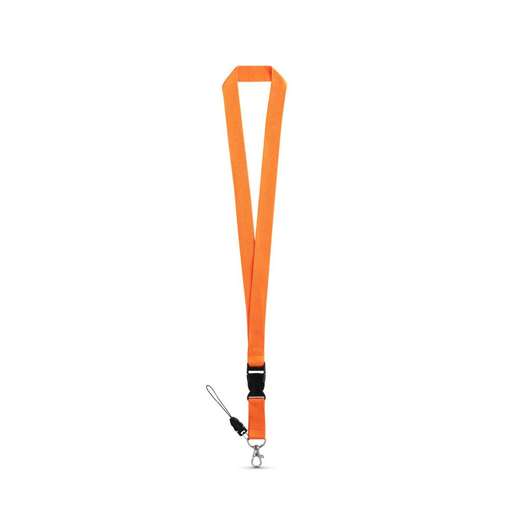 Trak (lanyard) s kovinskim karabinom