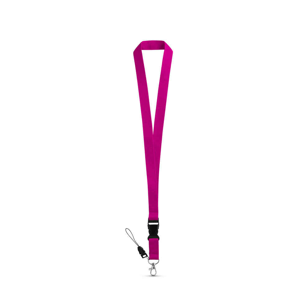 Trak (lanyard) s kovinskim karabinom