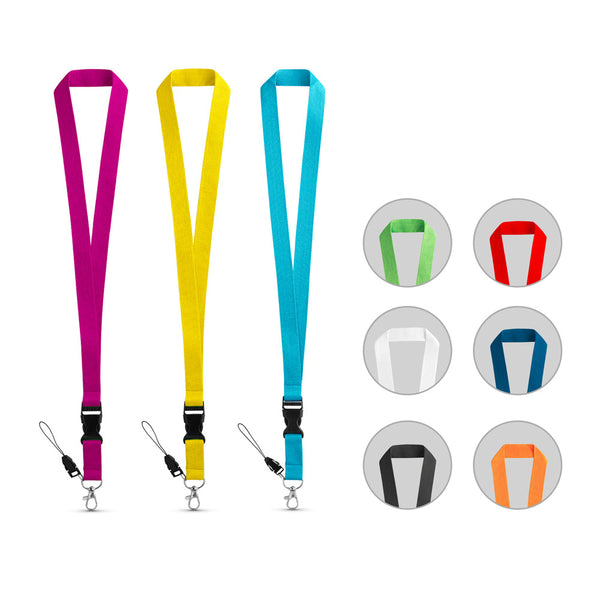 Trak (lanyard) s kovinskim karabinom