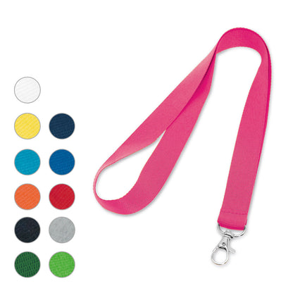 Trak (lanyard) s kovinskim karabinom