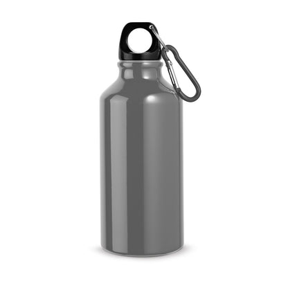 Aluminijast bidon s karabinom, 400 ml
