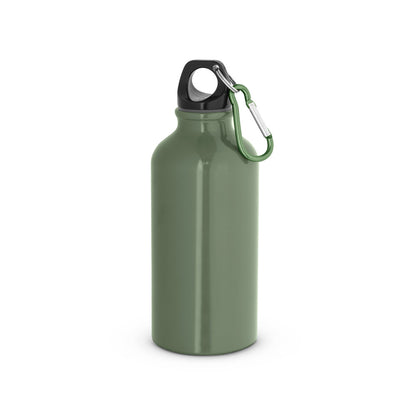 Aluminijast bidon s karabinom, 400 ml