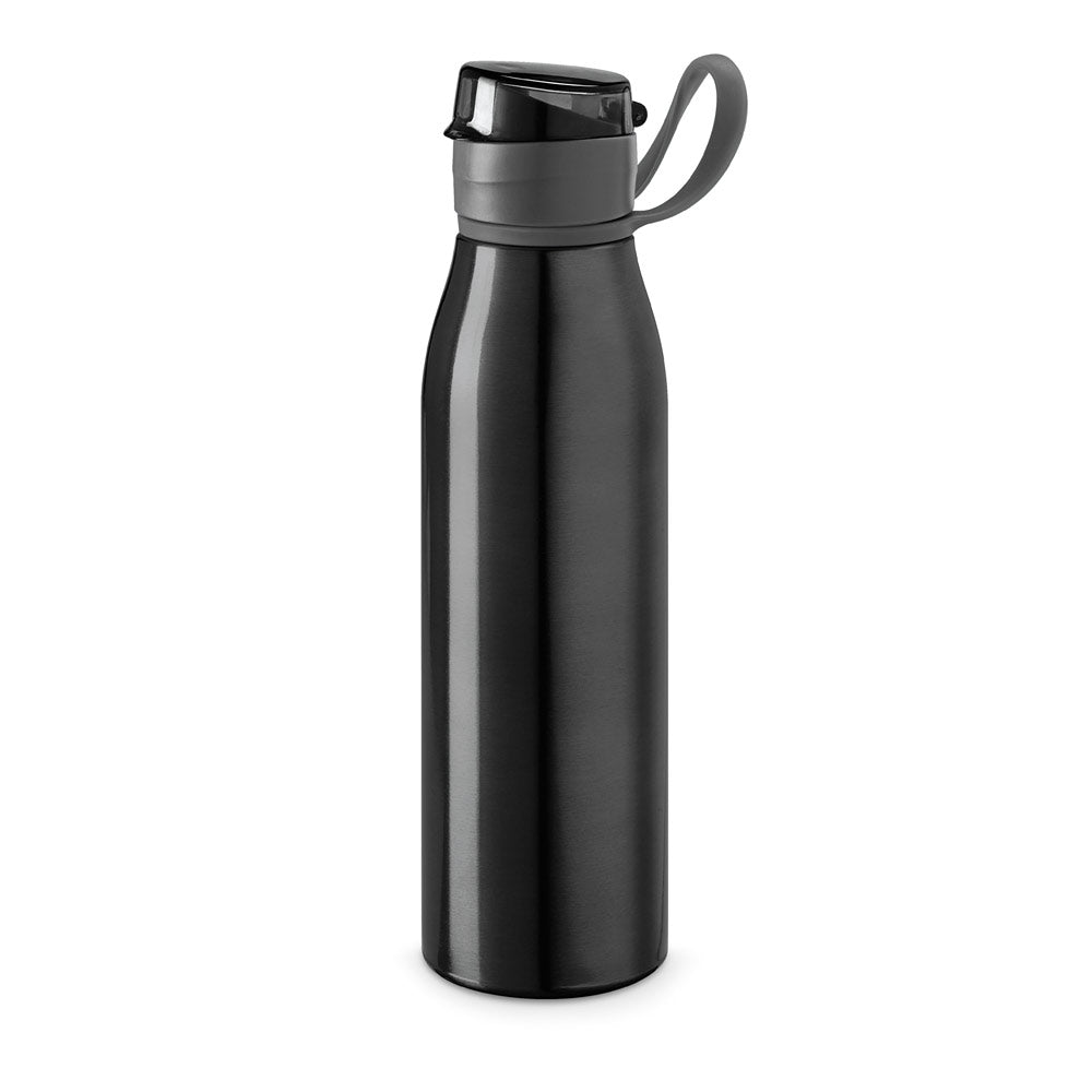 Športna steklenica iz aluminija z ročajem za prenašanje, 650 ml