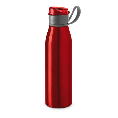 Športna steklenica iz aluminija z ročajem za prenašanje, 650 ml