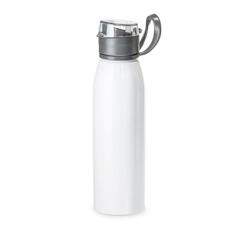 Športna steklenica iz aluminija z ročajem za prenašanje, 650 ml