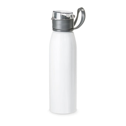 Športna steklenica iz aluminija z ročajem za prenašanje, 650 ml