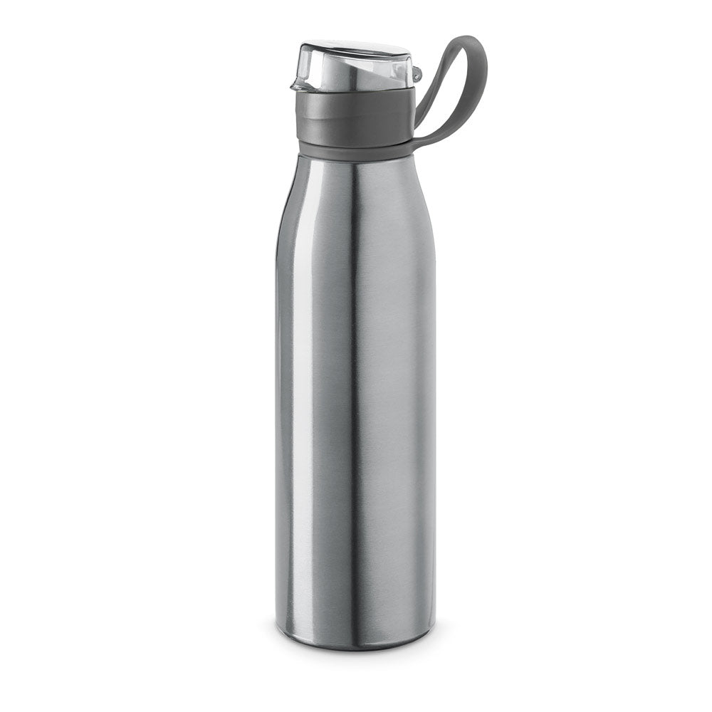 Športna steklenica iz aluminija z ročajem za prenašanje, 650 ml