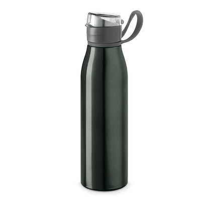 Športna steklenica iz aluminija z ročajem za prenašanje, 650 ml