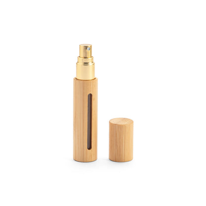 Razpršilnik za parfum z bambusovim ohišjem, 10 ml