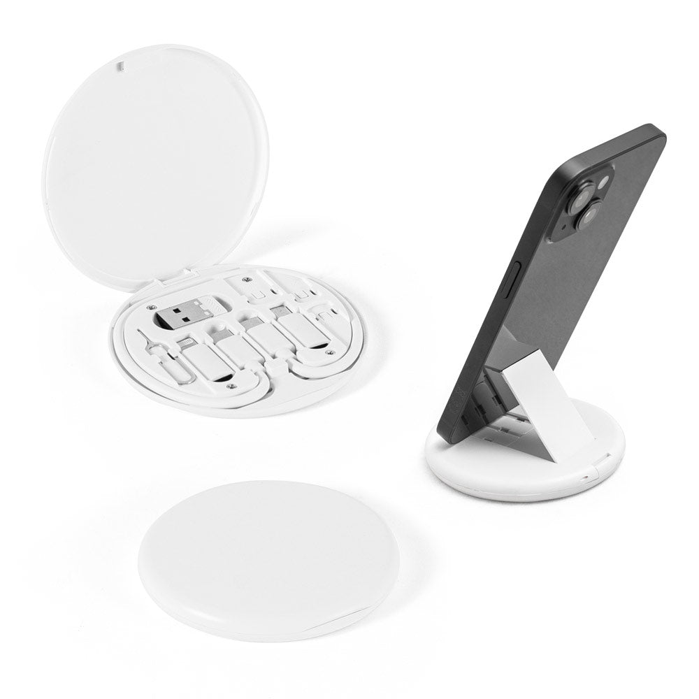 Polnilni komplet 6-v-1 s stojalom za telefon