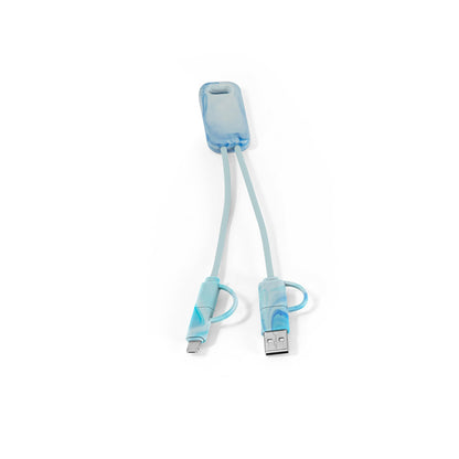 Hitri polnilni kabel USB 6 v 1 iz recikliranega PET, 65 W