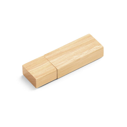 USB ključek iz bambusa s pokrovčkom 16 GB