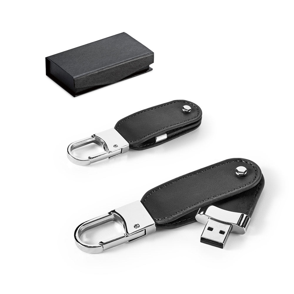 USB ključek s kovinskim karabinom