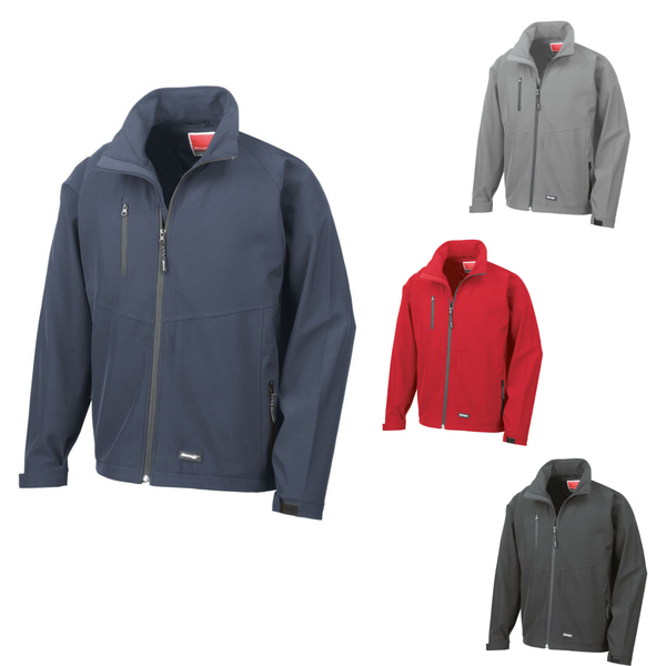 Moška dvoslojna softshell jakna Result, 210 g/m²